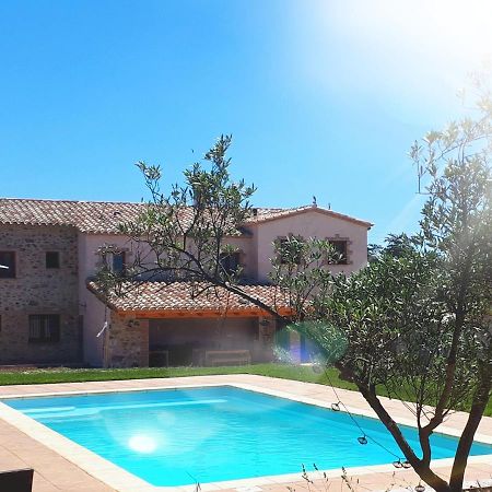 La Masia De Montpedros Peralada Bagian luar foto